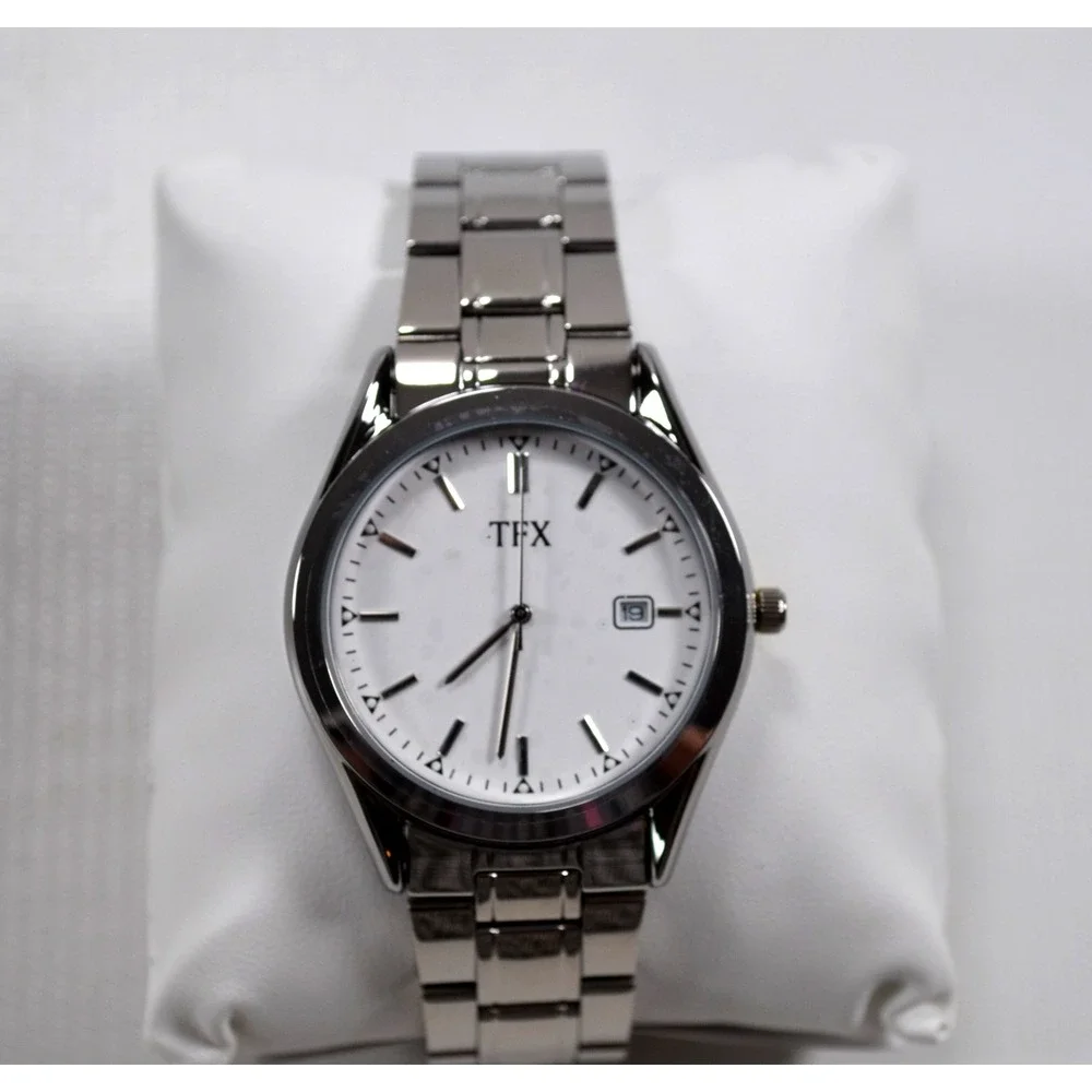 TFX by‎ Bulova Men's Stainless Steel Watch 36B100 New In Box